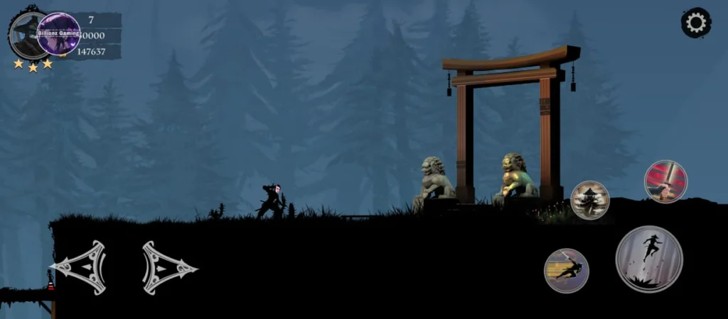 Ninja Arashi 2 Mod Apk Gameplay 2